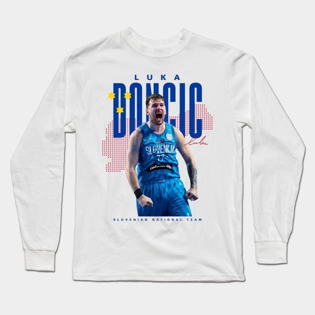 Luka Long Sleeve T-Shirt by Juantamad